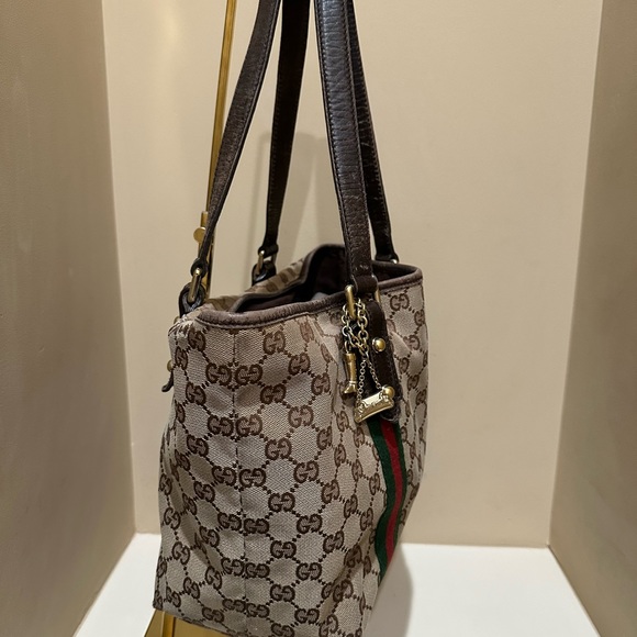 Gucci Sherri Line GG Padlock Tote with Charms - Picture 4 of 16